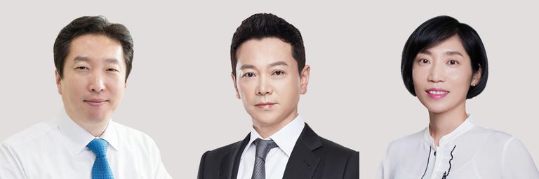 '법무법인 인화'의 방정환 변호사, '법무법인 혜안'의 신동호 변호사, '법률사무소 용기'의 박예지 변호사. /로톡 DB