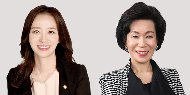 '법률사무소 문정'의 배지안 변호사, '법무법인 에스알'의 고순례 변호사. /로톡 DB