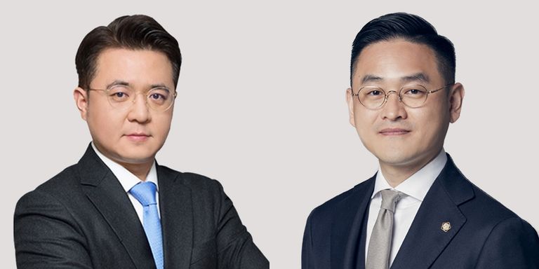 'JY 법률사무소'의 이재용 변호사, '법무법인(유한) 동인'의 신동협 변호사. /로톡 DB