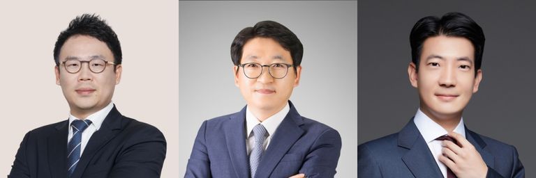 '법무법인 서울'의 이장우 변호사, '변호사박생환법률사무소'의 박생환 변호사, '법무법인 최선'의 이준상 변호사. /로톡DB