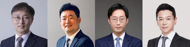 '변호사 김광수 법률사무소'의 김광수 변호사, 공동법률사무소 송조의 조성원 변호사, 법무법인 101의 이용수 변호사, 법무법인 혜안의 신동호 변호사. /로톡 DB