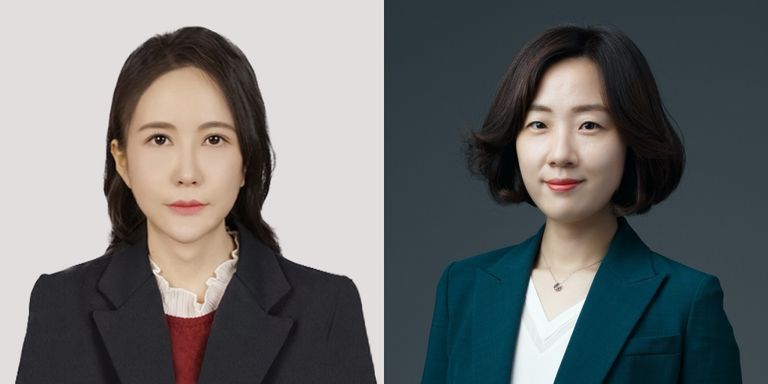 (왼쪽부터) 법률사무소 휘성의 박지윤 변호사, 법무법인 방향의 이청아 변호사. /로톡DB