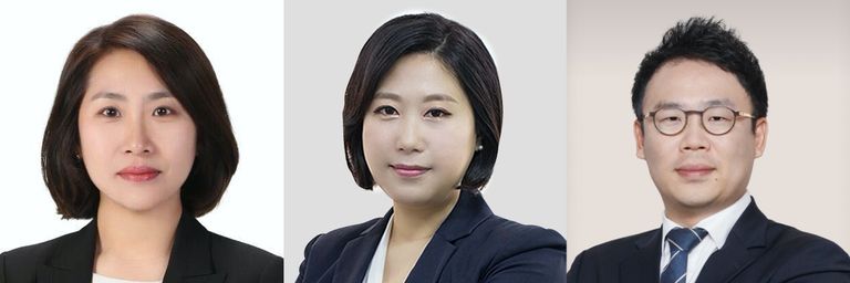 '원곡법률사무소’의 조영신 변호사, '법무법인 신효'의 오세정 변호사, '법무법인 서울'의 이장우 변호사. /원곡 법률사무소 제공⋅로톡 DB