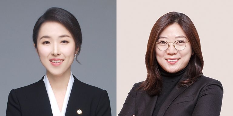법무법인 세창의 추선희 변호사, 법률사무소 위너스의 이주윤 변호사. /로톡 DB